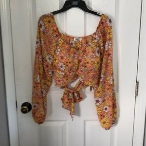 New Tie Back Top -Large